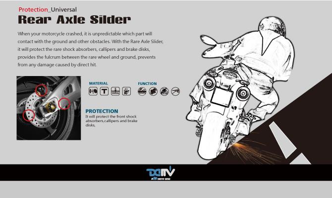 3D Rear Axle Slider